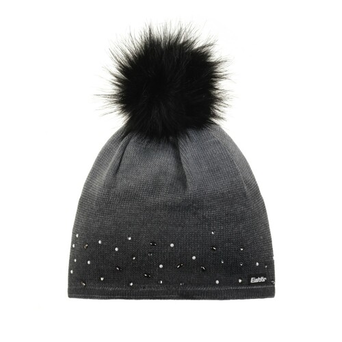 Eisb�r Dip Dye Lux Crystal M�tze f�r Damen mit Bommel 