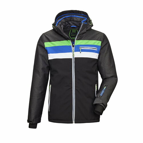 Killtec Tirano Winterjacke / Skijacke Herren Wasserdicht mit Kapuze 