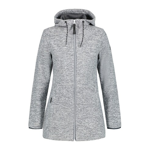 bestellen Alzey Kapuze für Icepeak Strickfleecejacke | Damen lang direkt Jacken mit