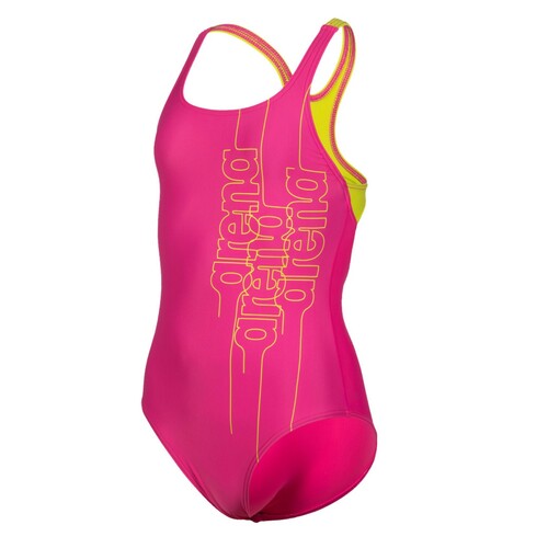 arena Badeanzug M�dchen Swim Pro Back Graphic Print 