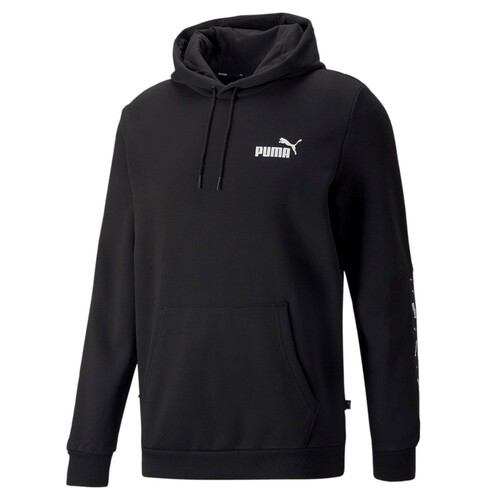 Puma ESS+ Tape Hoodie FL Pullover f�r Herren aus Baumwolle 