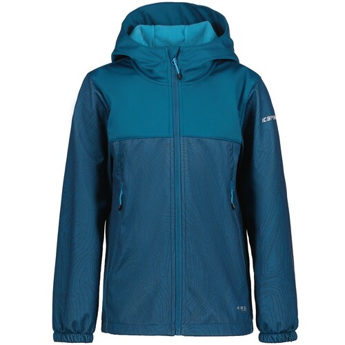 Icepeak Softshelljacke Kinder Kingwood Jr mit Kapuze