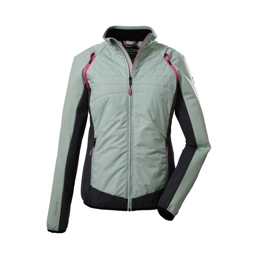 Killtec Hybridjacke mit abzippbaren �rmeln f�r Damen