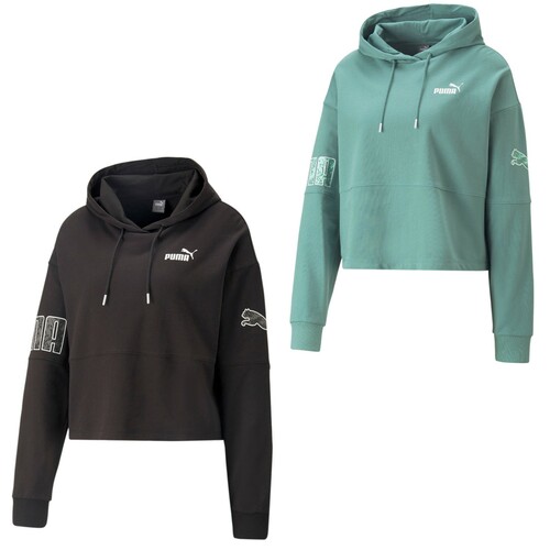 Puma Power Colorblock Sommer Hoodie f�r Damen