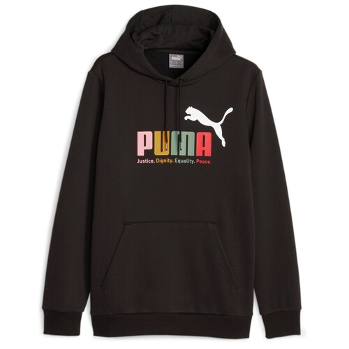 Puma Multicolor Hoodie f�r Herren mit Fleece