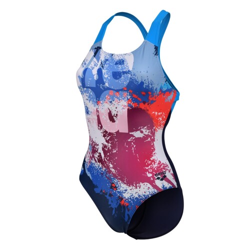 arena Waves Breaking Print Badeanzug f�r Damen