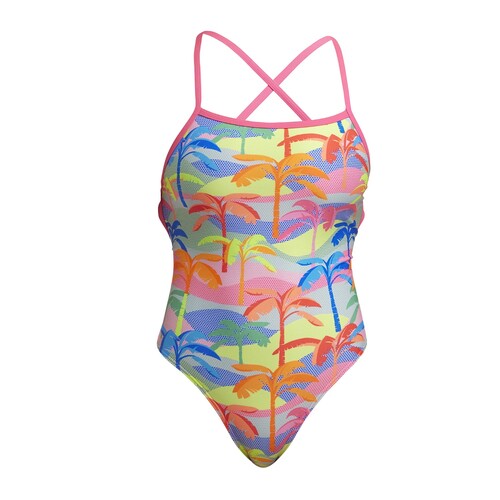 Funkita Poka Palm Badeanzug chlorresistent schnelltrocknend