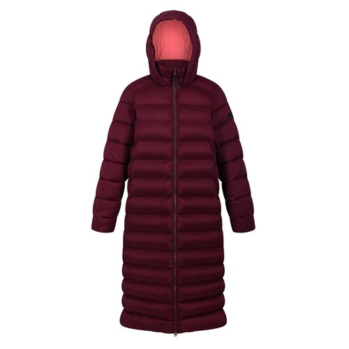 Regatta Elender Baffle Mantel f�r Damen mit Kapuze lang