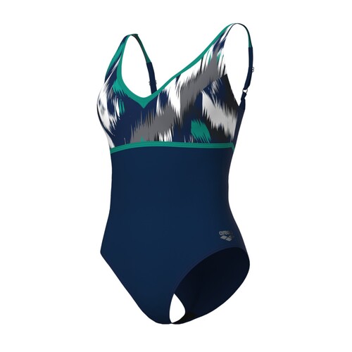 arena Badeanzug Damen BodyLift Jennifer Wing Back mit verstellbaren Tr�gern