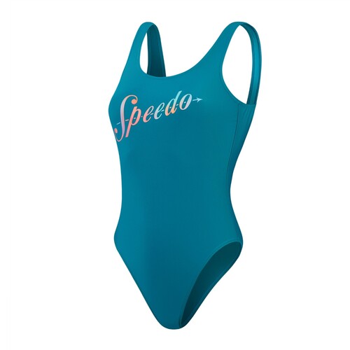 Speedo Badeanzug f�r Damen mit tiefem U-R�ckenausschnitt 