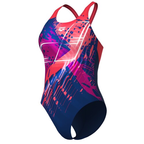 arena Funny Spot Badeanzug f�r Damen mit breitenTr�gern und Innen BH