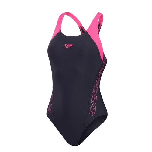 Speedo Hyperboom Racerback Badeanzug Damen 