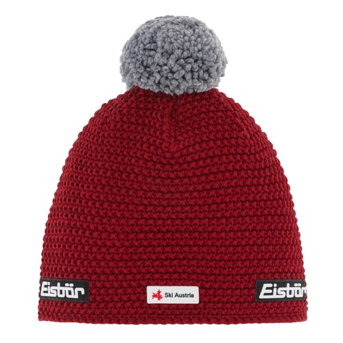 Eisb�r Jamie Pompon M� SKA Strickm�tze mit Bommel Unisex 