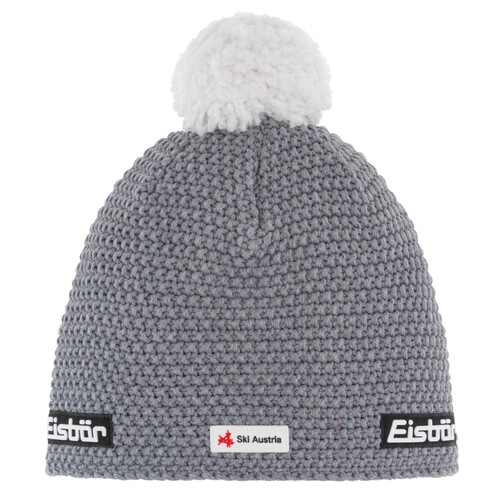 Eisb�r Jamie Pompon M� SKA Strickm�tze mit Bommel Unisex