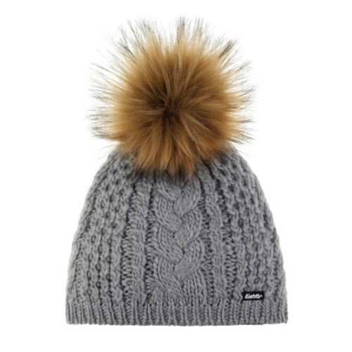 Eisb�r Afra Lux M�tze f�r Damen mit Bommel 