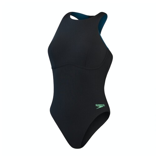 Speedo Racer Zip Badeanzug f�r Damen