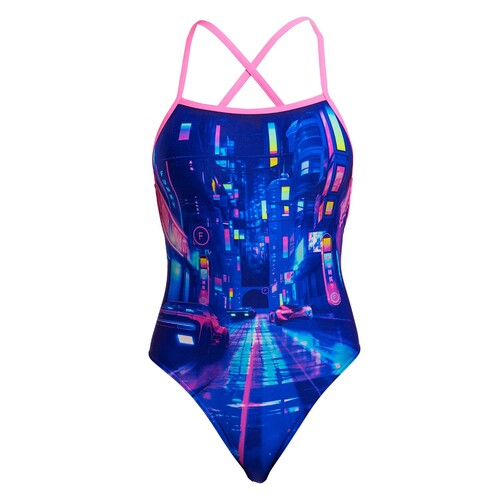 Funkita Cyber City Badeanzug f�r Damen