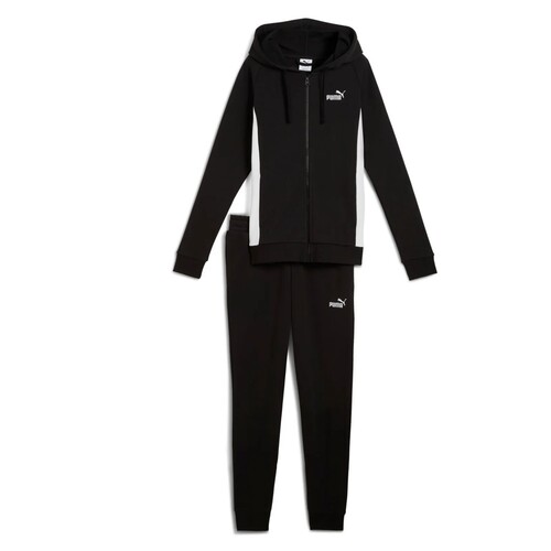 Puma Jogginganzug Damen aus Baumwolle mit Kapuze