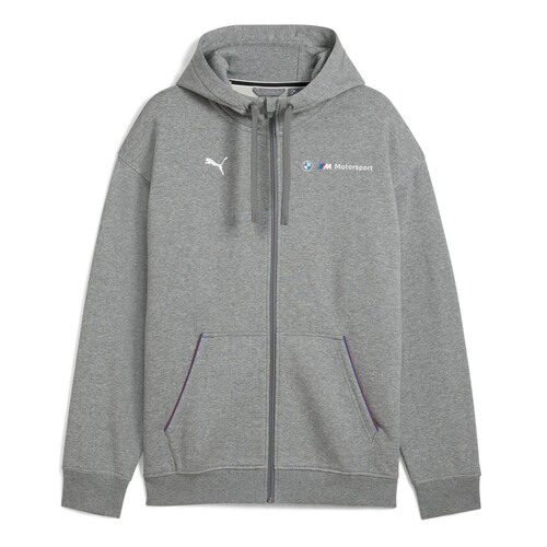 Puma BMW M Motorsport Essentials+ Fleecejacke mit Kapuze Herren