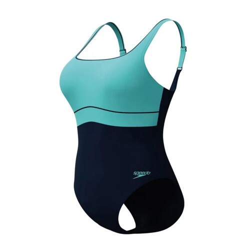 Speedo Contour Eclipse Shaping Badeanzug Damen mit verstellbaren Tr�gern