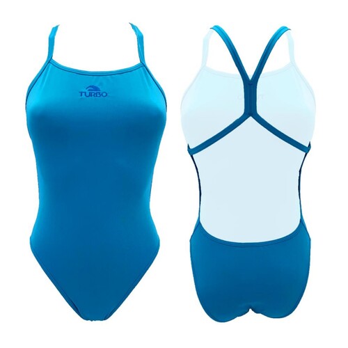 Turbo Badeanzug f�r Damen mit Frontfutter 