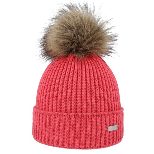 Eisglut Damenm�tze Shellyl Merino mit Bommel 