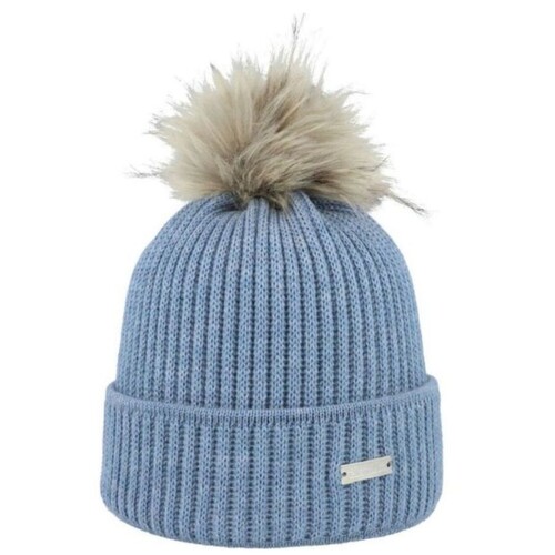 Eisglut Damenm�tze Shellyl Merino mit Bommel