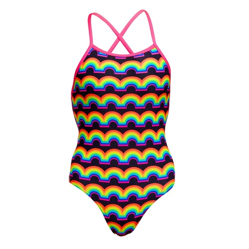 Funkita Rainbowie Badeanzug f�r M�dchen
