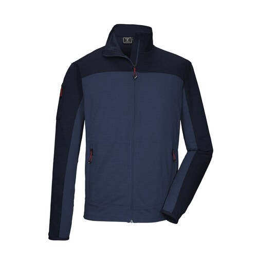 Killtec Powerstretchjacke f�r Herren mit verschliebaren Taschen