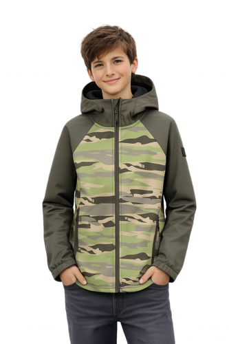 Icepeak Softshelljacke Kinder Kingsville mit Kapuze
