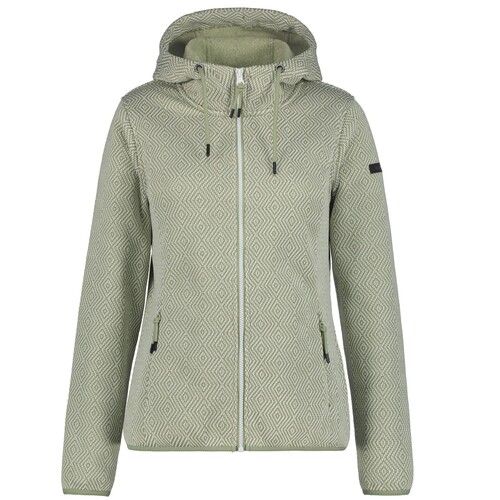 Icepeak Adrian Strickfleecejacke Damen mit Kapuze