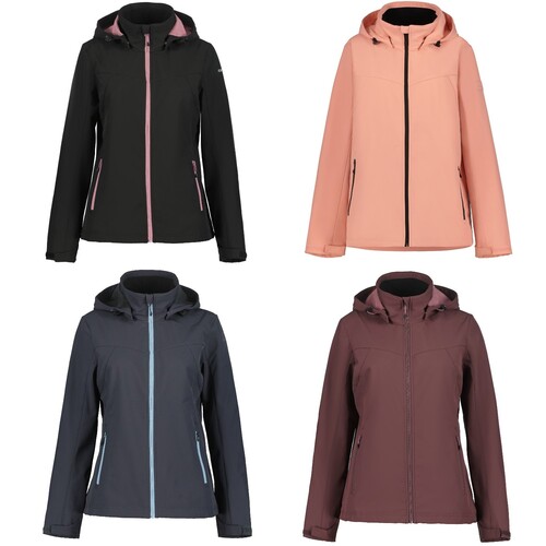 Icepeak Softshelljacke Brenham f�r Damen mit Kapuze