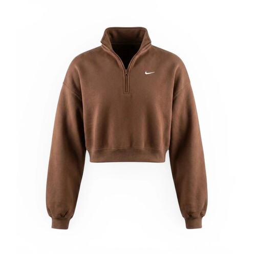 NIKE Studio Fleece Crop Pullover Damen