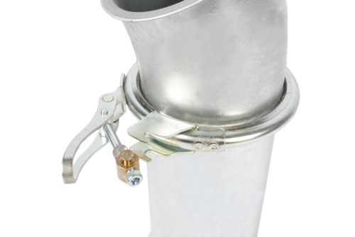 Schnellverschluss-Pellet-Spannring DN 100 