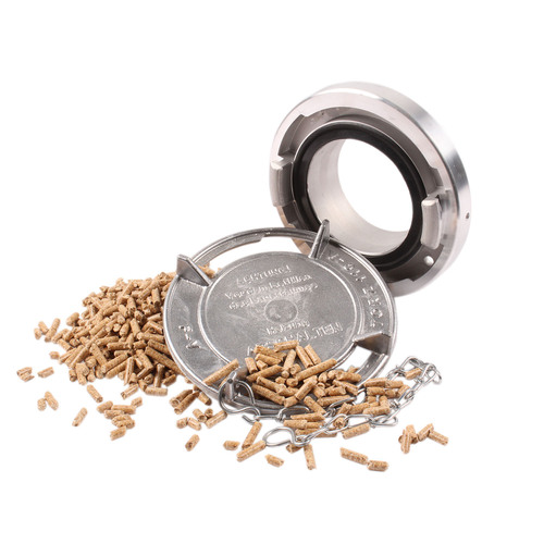 Pellet Druckkupplung Storz A inkl. Blinddeckel