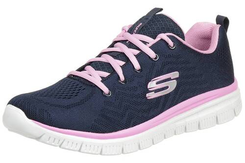 Skechers Sport Womens GRACEFUL GET CONNECTED Sneakers Women Blau