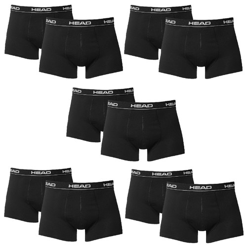 10 er Pack Head Boxershorts / Schwarz / Size S / Herren Unterhose