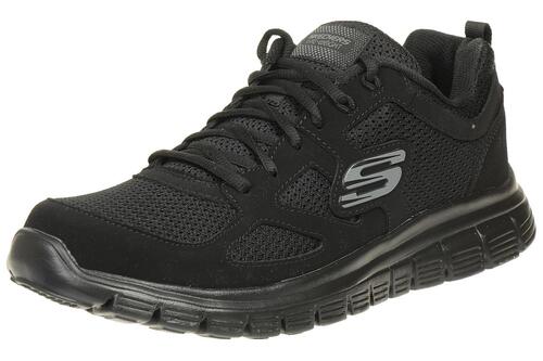 Skechers Sport Mens BURNS AGOURA Sneakers Herren Schuhe Schwarz