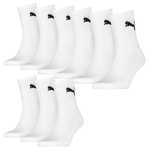 9 Paar Puma Socken Short Crew Sportsocken Tennis Socken Gr. 35 - 49 Unisex 