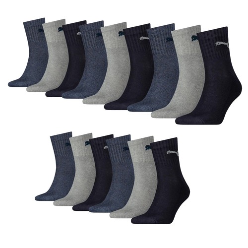 15 Paar Puma Socken Short Crew Sportsocken Tennis Socken Unisex  