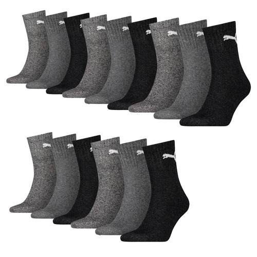 15 Paar Puma Socken Short Crew Sportsocken Tennis Socken Unisex  