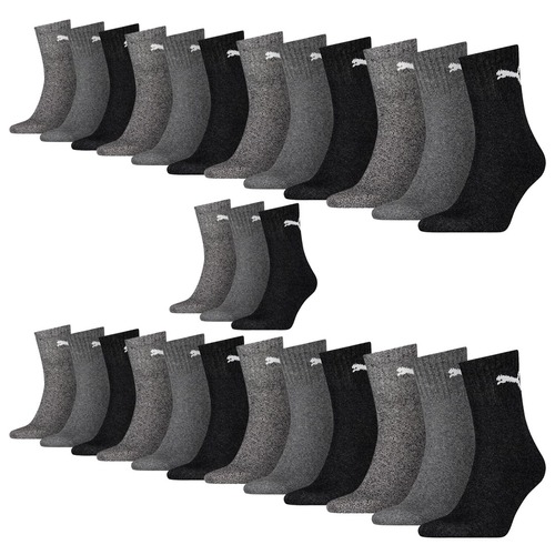 21 Paar Puma Socken Short Crew Sportsocken Tennis Socken Gr. 35 - 49 Unisex 