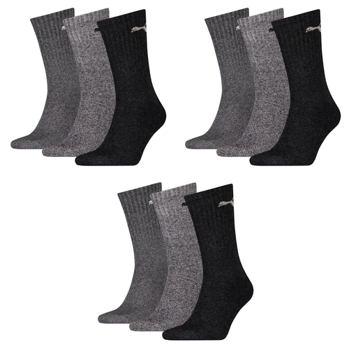 9 Paar Puma Sportsocken Tennis Socken Gr. 35 - 49 Unisex f�r sie und ihn 