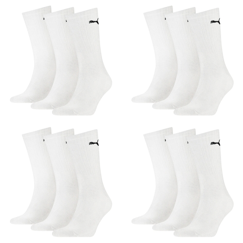 12 Paar Puma Sportsocken Tennis Socken Gr. 35 - 49 Unisex f�r sie und ihn 