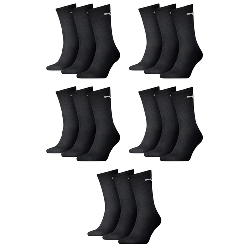 15 Paar Puma Sportsocken Tennis Socken Gr. 35 - 49 Unisex f�r sie und ihn 