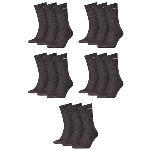 15 Paar Puma Sportsocken Tennis Socken Gr. 35 - 49 Unisex f�r sie und ihn 