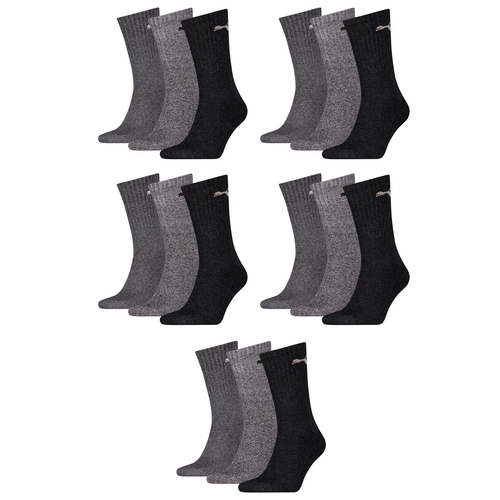 15 Paar Puma Sportsocken Tennis Socken Gr. 35 - 49 Unisex f�r sie und ihn 