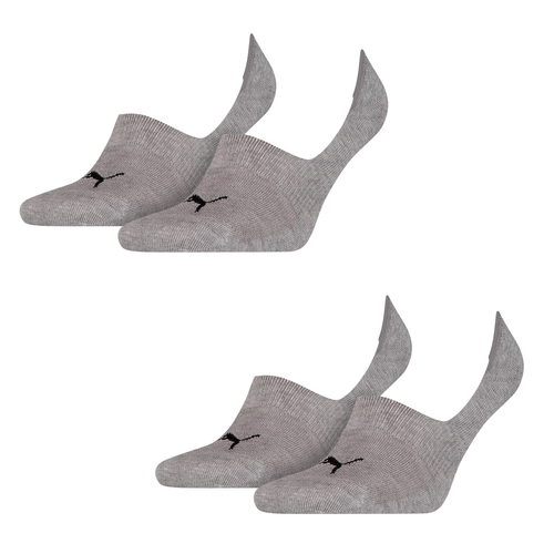 4 Paar Puma Socken Footie Sportsocken Invisible Gr. 35 - 46 Unisex 