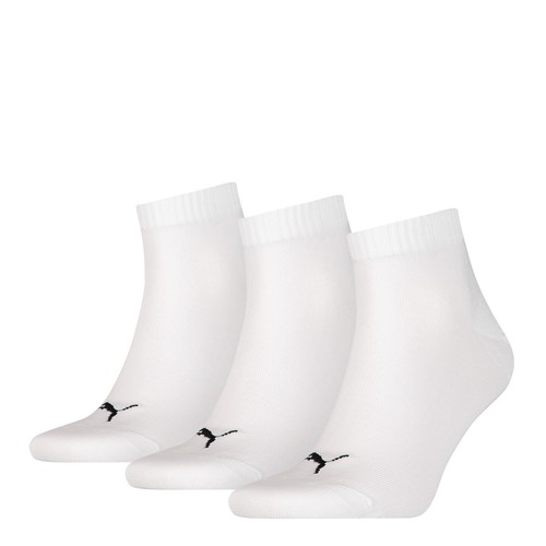 3 Paar Puma Unisex Quarter Socken Sneaker Gr. 35 - 49  f�r Damen Herren F��linge  