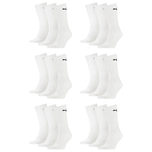 18 Paar Puma Sportsocken Tennis Socken Gr. 35 - 49 Unisex f�r sie und ihn 